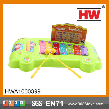 Kids plastic musical instruments Piano playing musical toy