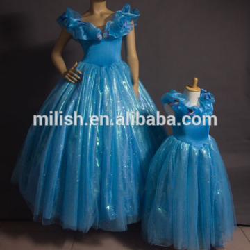 MAC-86 party cheap wholesale cinderella adult costume/ cinderella dress