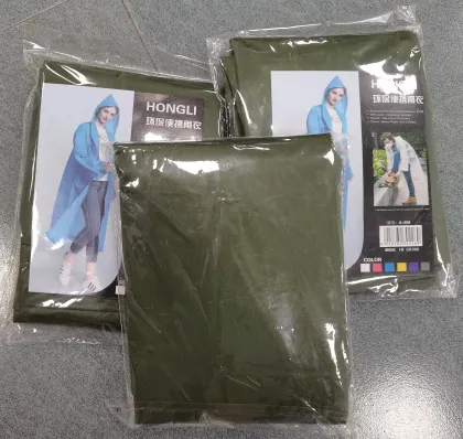 Wholesale Transparent Plastic Rain Ponchos: Thickened, Waterproof Eva Rain Gear for Coat and Raincoat Protection