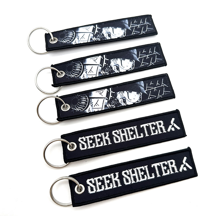 Embroidery Anime Keychain(4) Embroidery Anime Keychain(4)