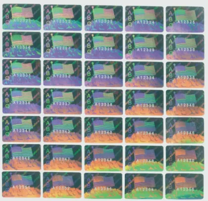 Transparent Hologram Laser