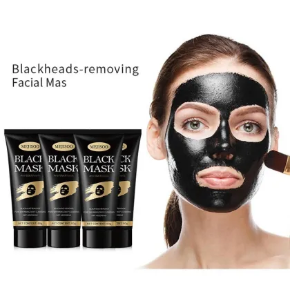 Deeply Cleansing Cream Facial Mask for Blackheads and Pore Cleansing