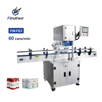 Nitrogen Flushing and Vacuum Sealing Machine for Canned Beans