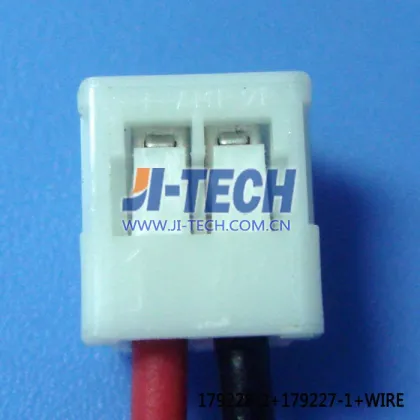 AMP/tyco TE connector wire harness cable 179228-2+179227-1+wire harness housing+terminal+wire harness & cable manufacturer
