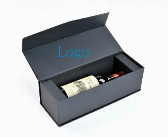 2018 Designable Wine Bottle And Glass Presentation Box