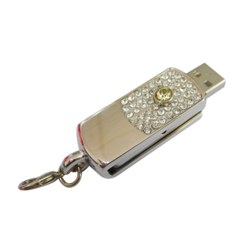 New Style Pen Drive Metal Swivel Memory Stick