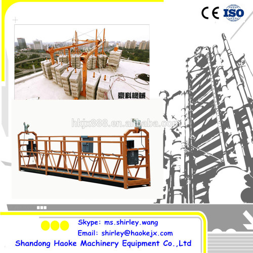 Building Maintenance Unit Rope Suspended Platform, High Quality ...
