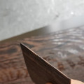 Métal à surface mate aspect bois pour barrières