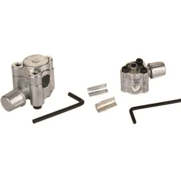 Zinc Alloy Compression Reverse Osmosis Saddle Valve for Tubing in Various Sizes: 1/4", 3/8", 1/2", 5/8", 5/16