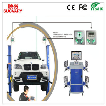 Double Screen Wheel Alignment Machine