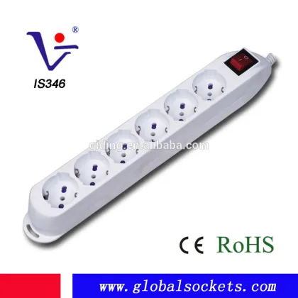 3ways Italian electric switch Socket