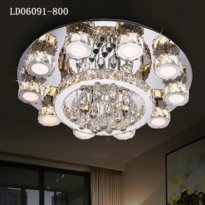 Wireless remote control cristal chandelier