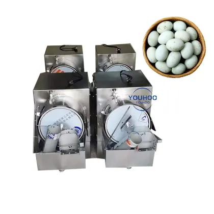 Complete Set of Manual Salted Duck Egg Washing Machine for Small Farms