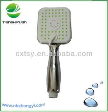Bathroom accessories ABS chrome handle shower cixi ningbo china rain spa shower head
