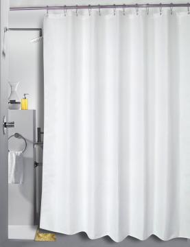 100% Polyester Jacquard Fabric Waterproof Shower Curtain