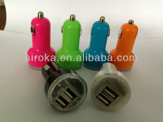 factory price mini design DC5V2.1A car charger OEM package