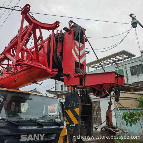 Used SANY Crane STC 250C for Sale in Shanghai: Original Truck Crane in Good Condition