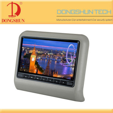 10.1 inch touch screen car headrest dvd player without pillow