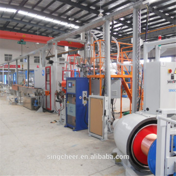 Automotive Wire Insulation Line_dual coiler, barrel coiler