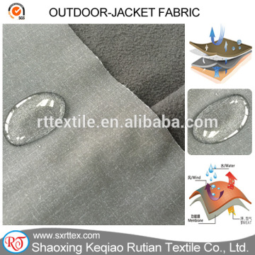 Skiing outdoor sports 3 layers softshell fabric