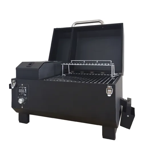 Outdoor Portable American Type Garden Barbecue Charcoal Grill Bbq Pellet Smoker Bbq Grill