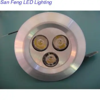 High power LED  down light 3W