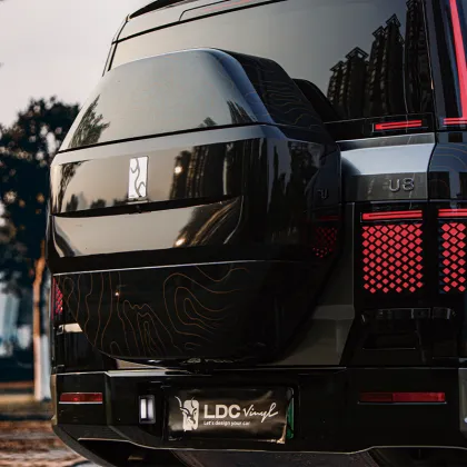 National Geography Crystal Painting Camouflage Vinyl Wrap