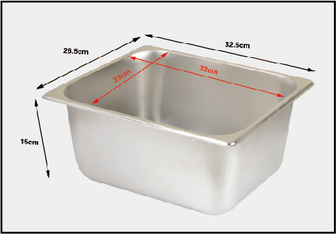 Commercial electric fryer with frying basket