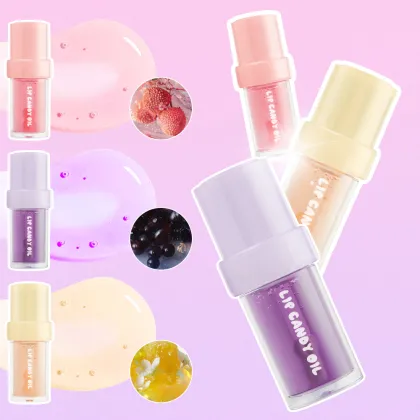 Vegan Clear Moisturizing Fruit Lip Candy Oil