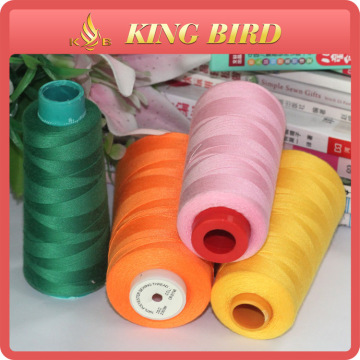 Dyed Pattern Industrial Coats Sewing Thread Silicone Oil