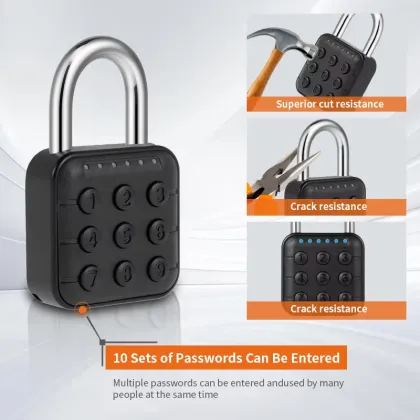 Security ​electronic​ Password 6 Digital Padlock