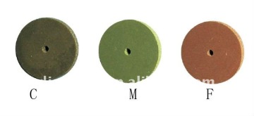dental silicon rubber wheel