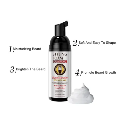 Natural Chemical OEM/ODM Beard Styling Foam