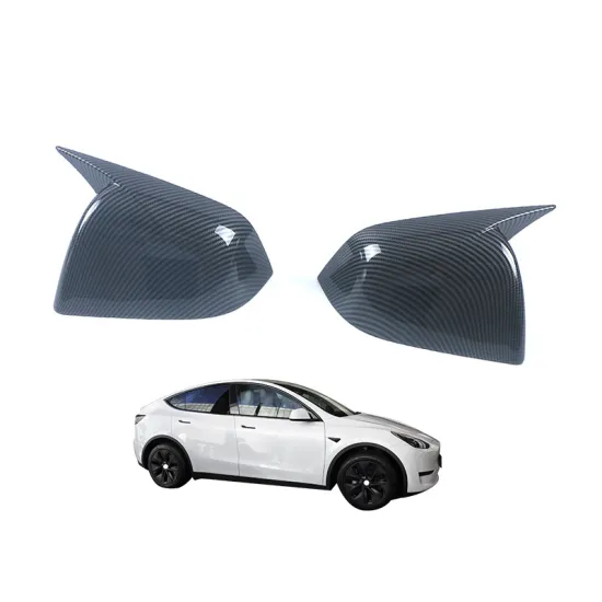 OEM Automotive ABS Carbon Fiber Rearview Mirror Cover for Tesla Model Y 2021