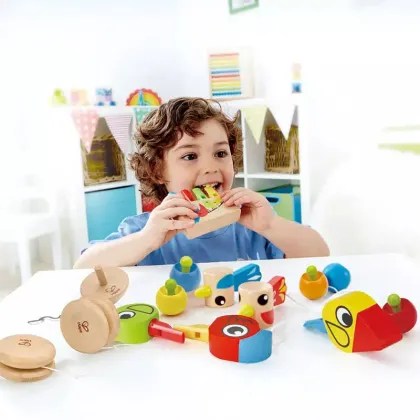 Hape Wholesale Educational Bird Whistle Kids Toy" could be streamlined to:

"Hape Educational Bird Whistle Toy for Kids