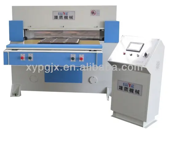 single side feeding PLC automatic die cutting machine