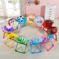 Składane krzesło dla dzieci, tylne krzesło, przenośne kreskówkowe krzesło księżycowe, leniwe dziecięce przedszkole małe ławkę i małe krzesło