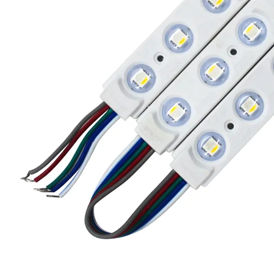 Brightness 4-in-1 Adjustable IP65 Waterproof 12V RGBW SMD 5050 LED Module Lights for Advertising