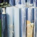 Film PVC biru lembut ramah lingkungan untuk produk tiup