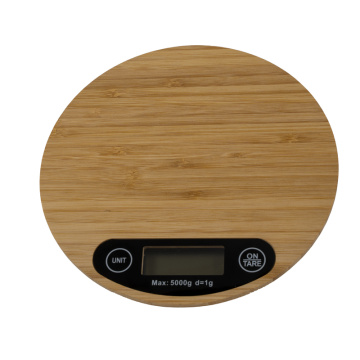 Bamboo Food Weight Measuring Digital Scale