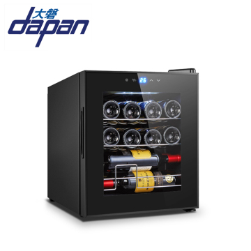 Mini Electric Luxury Wine Refrigerator - Red Compressor Wine Cooler
