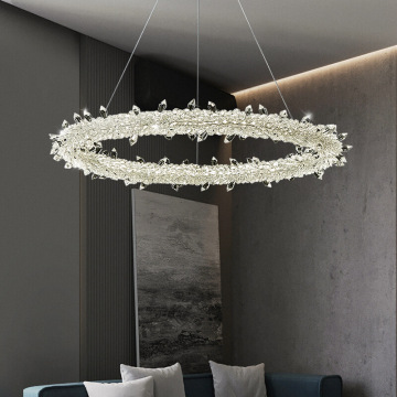 Luxury Gold High Techo Candeliers para villas de hotel