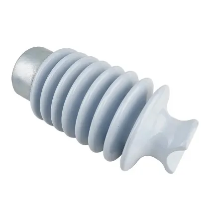 High Voltage Porcelain Insulators Horizontal Line Post Insulator Ceramic
