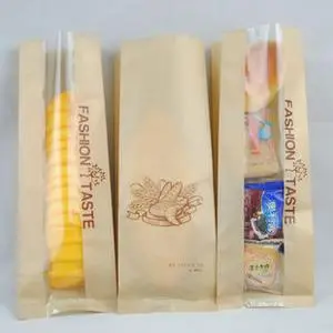 Baguette food standard paper bag