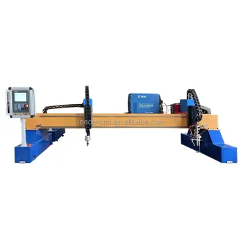 Leeder CNC 3000mm & 4000mm Heavy Duty Servo Gantry CNC Plasma Oxygen Flame Cutting Machine: Precision Metal Fabrication Solutions