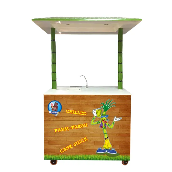 Non-manual sugarcane juice machine