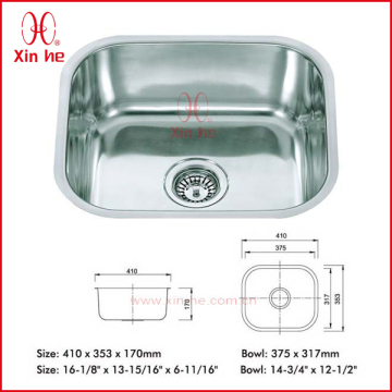 304 stainless steel kichen sink china supplier