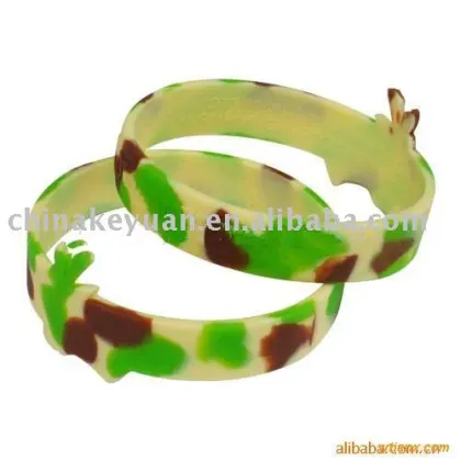 colorful silicone bracelet