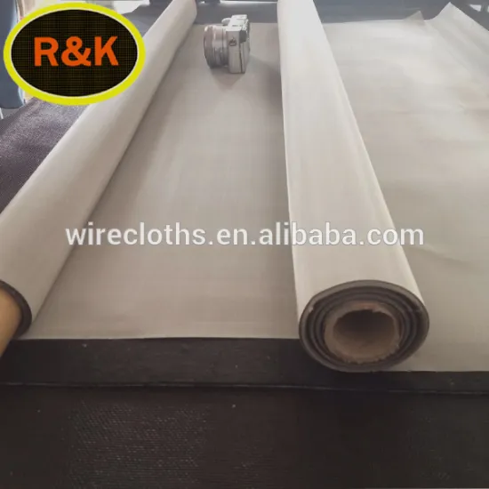 (the factory price) 100micron stainless steel filter wire mesh