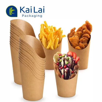 Biodegradable Restaurant Takeaway Packaging: Custom Logo Cardboard Cups & Boxes